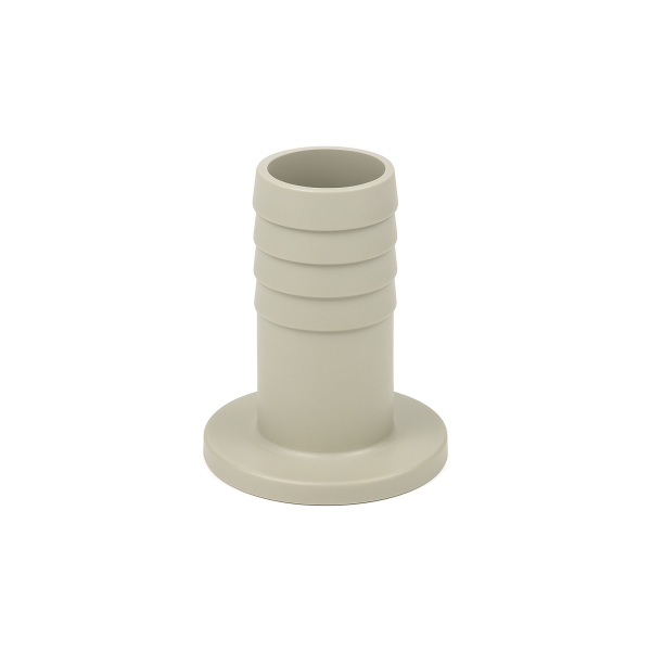 Casquillo clamp PP polipropileno gris conexion manguera