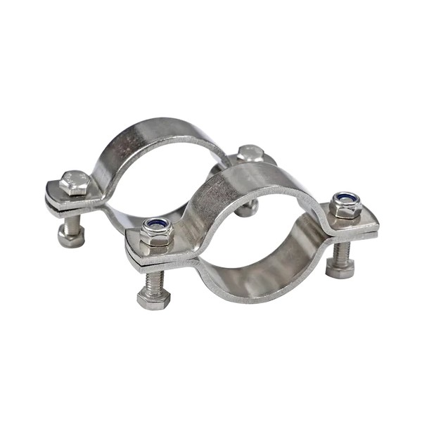 Abrazadera Alimentaria Pulida Inoxidable