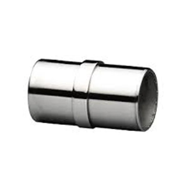 Unión recta tubo-tubo inoxidable para encolar