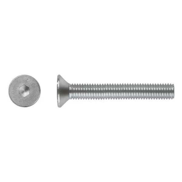 Tornillo Allen Avellanado Inox - DIN-7991