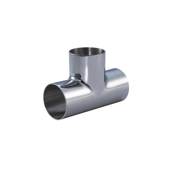 Te inox pulida soldar/mandrinar apta para uso alimentario