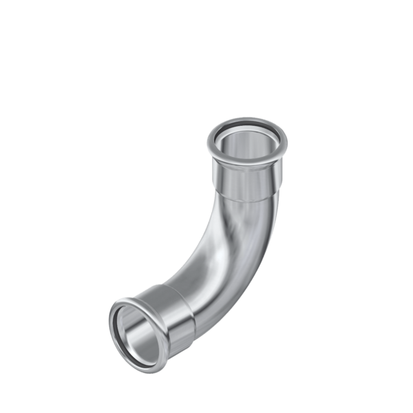 Codo 90º Hembra-Hembra Inoxidable / Presfitting