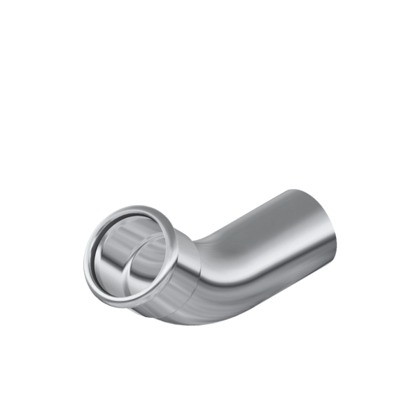 Codo 45º Macho-Hembra Inoxidable / Presfitting