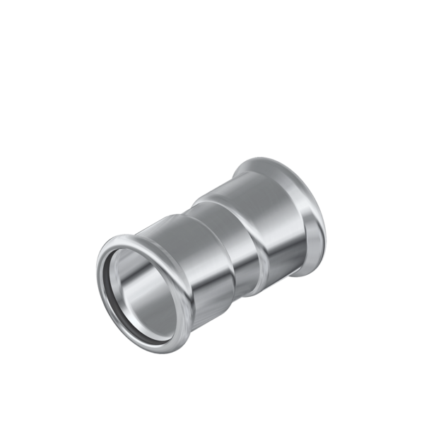 Manguito Hembra-Hembra Inoxidable / Presfitting