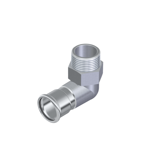Codo Hembra Rosca Macho Inoxidable / Presfitting