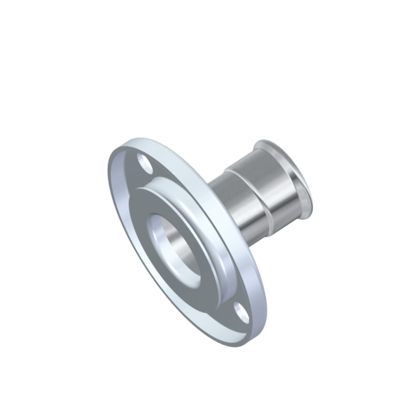 Brida Loca Adaptador Hembra Inoxidable / Presfitting