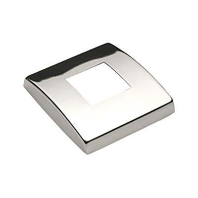 Embellecedor para tubo cuadrado de acero inoxidable bases y embellecedores suministrosmti Zaragoza