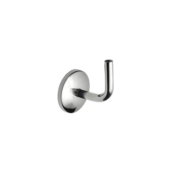 Soporte pasamanos inoxidable a pared para soldar con embellecedor