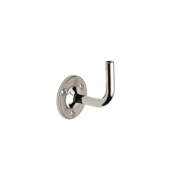 Soporte pasamanos inoxidable a pared para soldar
