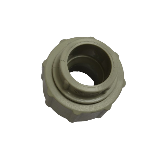 Tuerca union piezas PP Polipropileno Gris Socket PN-10 SDR11